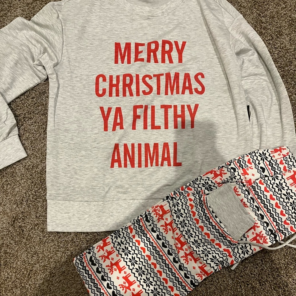 Christmas pajama set